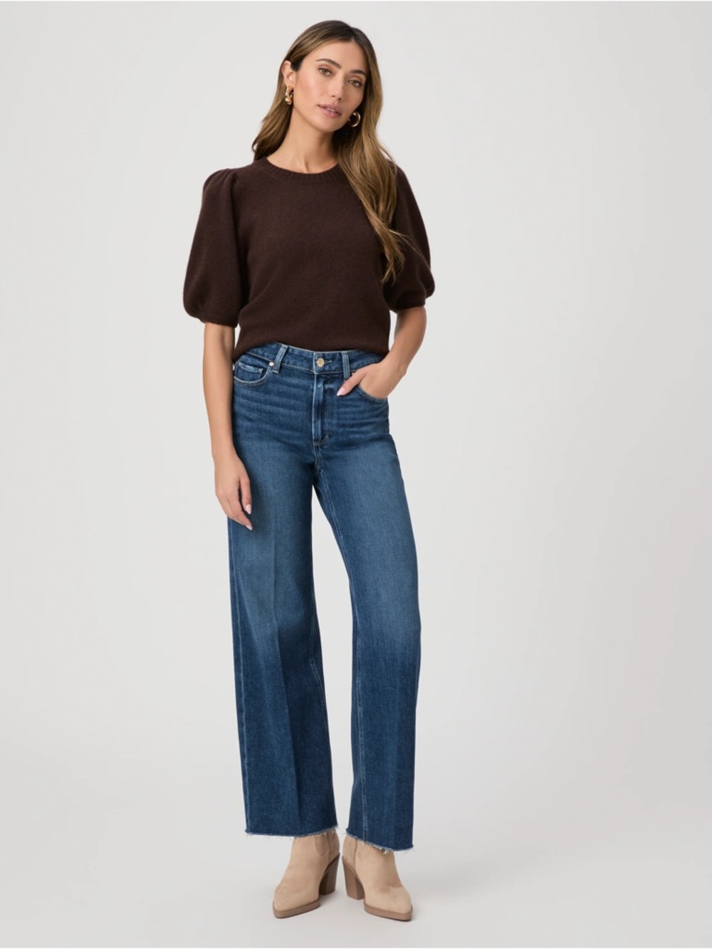 Paige Anessa Raw Hem size 26